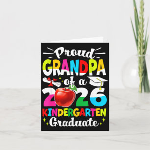 Proud grandpa of a class of 2026 graduate kids card