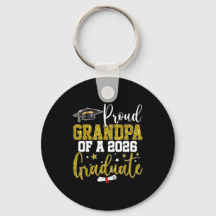 Proud grandpa of a class of 2026 graduate senior key ring