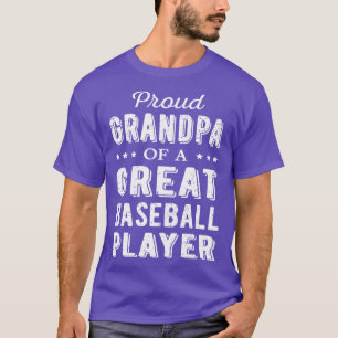 Proud Grandpa Of A Great Baseball Player I T-Shirt