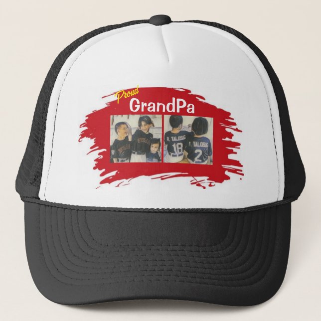 Proud GrandPa Trucker Hat (Front)