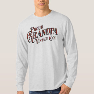 Proud Grandpa Vintage Cool T-Shirt