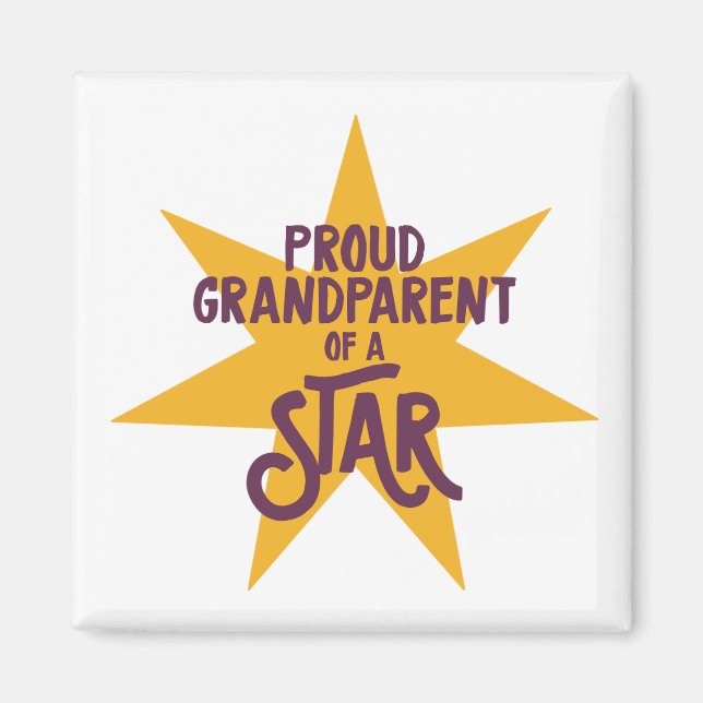 Proud Grandparent Magnet (Front)