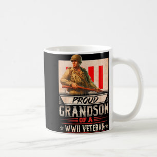 Proud Grandson Of A Wwii Veteran Coffee Mug