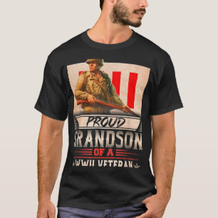 Proud Grandson Of A Wwii Veteran T-Shirt