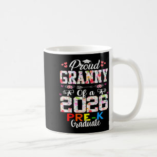 Proud granny of 2026 pre-k graduate mothers day coffee mug
