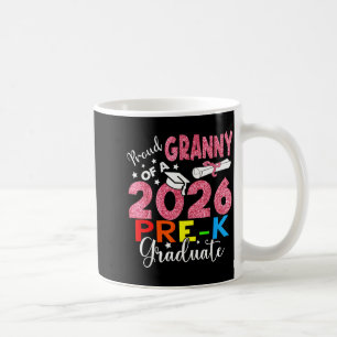 Proud granny of 2026 pre-k graduate mothers day coffee mug