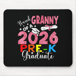 Proud granny of 2026 pre-k graduate mothers day mouse pad