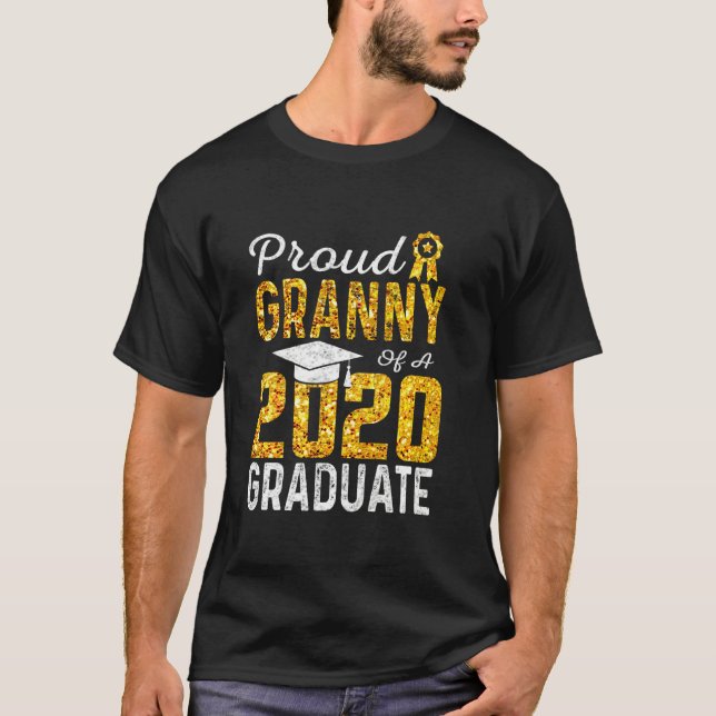 Proud Granny Of A 2020 Graduate T-Shirt (Front)