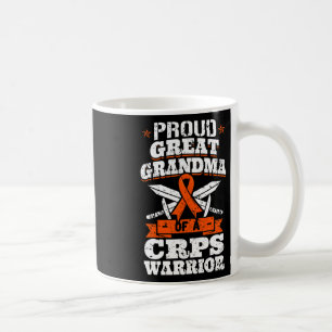 Proud Great Grandma Of A Crps Warrior Rsd Awarenes Coffee Mug