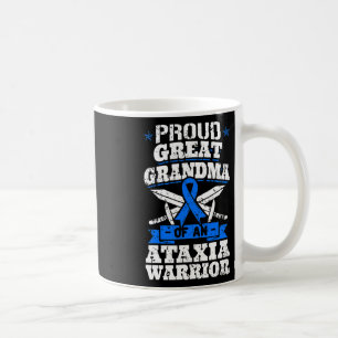 Proud Great Grandma Of An Ataxia Warrior Awareness Coffee Mug