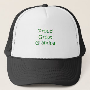Proud Great Grandpa Trucker Hat