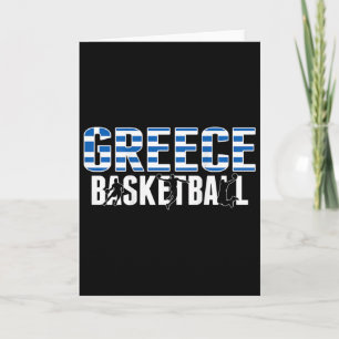 Proud Greece Sketll Fans Jersey Greek Flag Ller Te Card