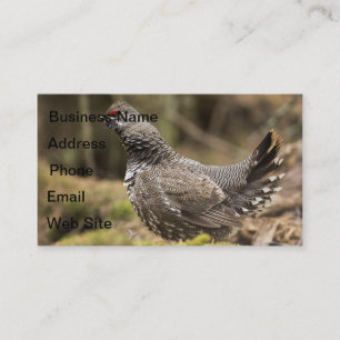 Proud Grouse Business Card