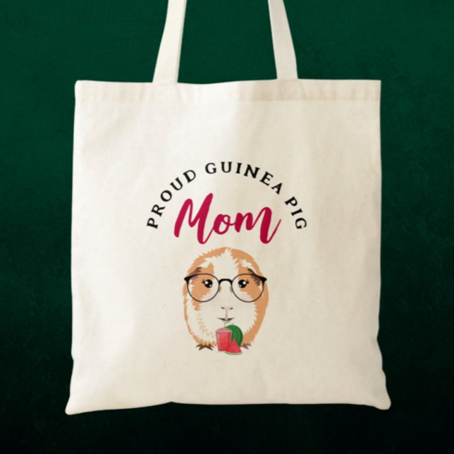 Proud Guinea Pig Mum Tote Bag (Creator Uploaded)