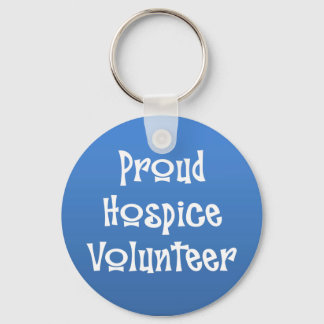 Proud Hospice Volunteer Key Ring