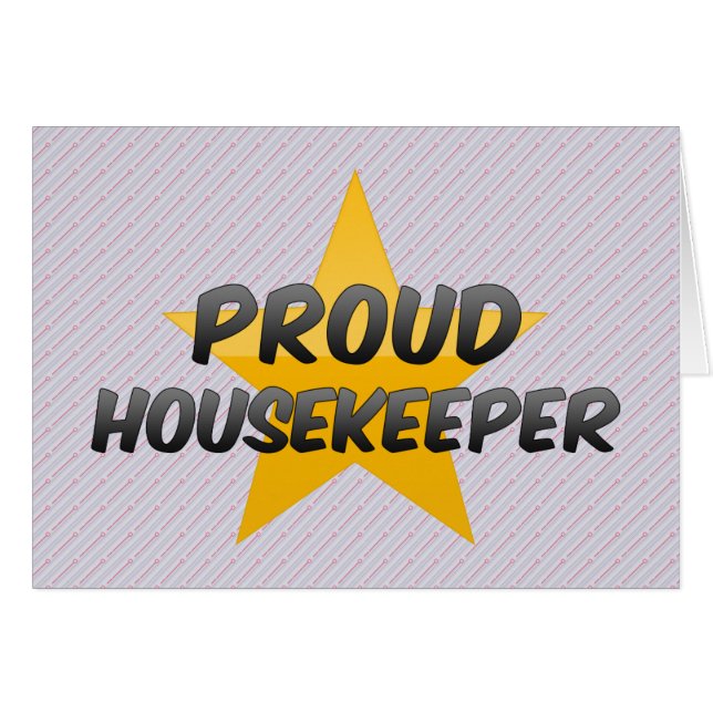 Proud Housekeeper (Front Horizontal)