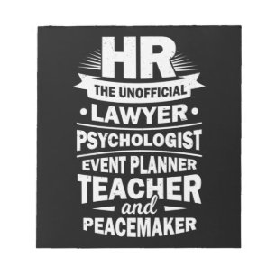 Proud Human Resources Notepad