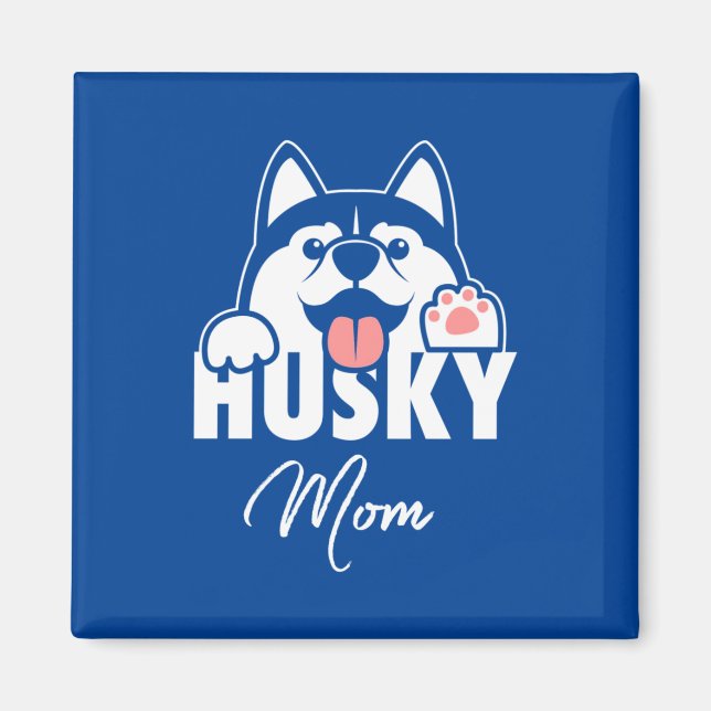 Proud Husky Mum Magnet (Front)