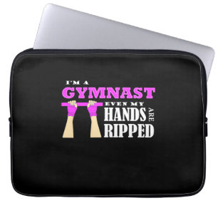 Proud I Am A Gymnast Laptop Sleeve