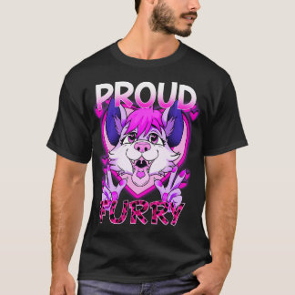 Proud I Furries Cosplay Fandom 7 T-Shirt