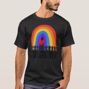 Proud in home Caregiver Nurse Appreciation Week He T-Shirt