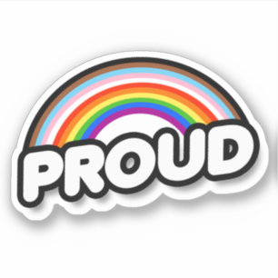 PROUD & INCLUSIVE Sticker