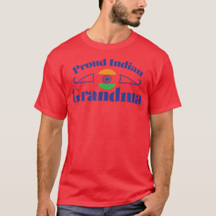 Proud Indian Grandma  India Grandparent Pride  T-Shirt