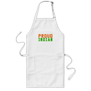 Proud Indian Long Apron