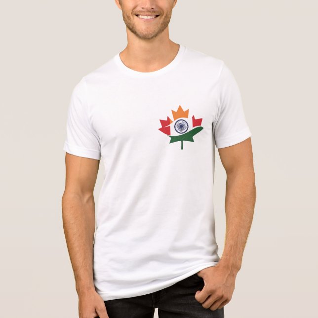 Proud Indo-Canadian Tri-Blend Shirt (Front)