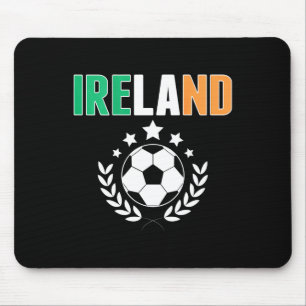 Proud Ireland Soccer Fans Jersey - Support Irish F Mouse Pad