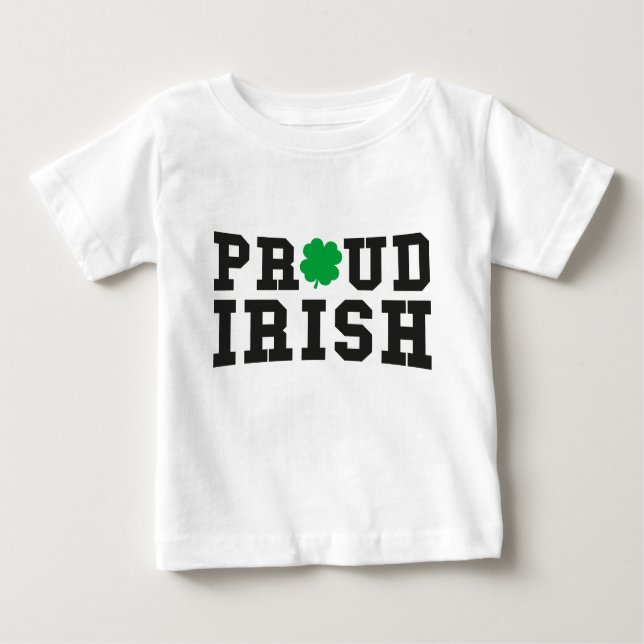 Proud Irish Baby T-Shirt (Front)
