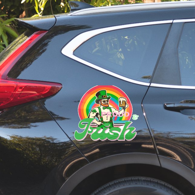 Proud & Irish St Patrick LGBTQ+ (Car Side)