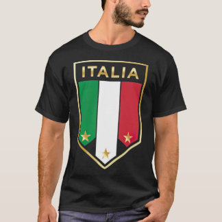 Proud Italian Italia Graphic Italian Soccer funny T-Shirt