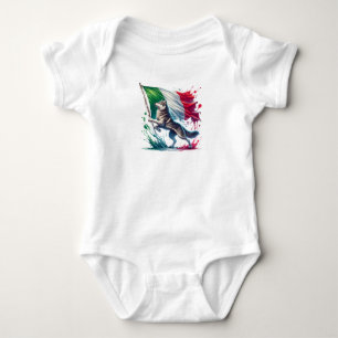 Proud Italian Wolf Baby Bodysuit