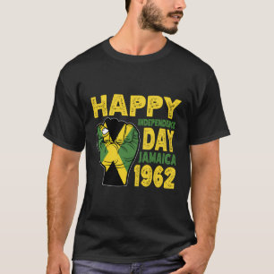 Proud Jamaican Happy Independence Day Jamaica 1962 T-Shirt