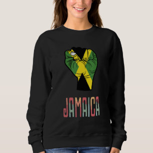 Proud Jamaican Reggae Caribbean Music Jamaica 1 Sweatshirt