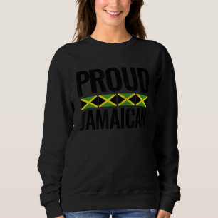 Proud Jamaican Vintage Jamaica Flag Sweatshirt