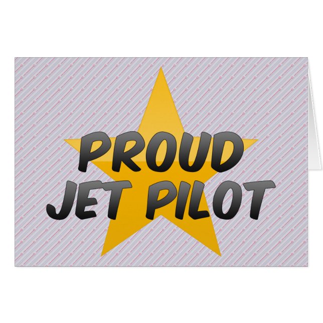 Proud Jet Pilot (Front Horizontal)