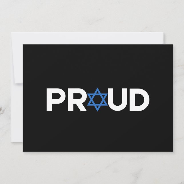 Proud Jewish Hebrew Holiday Proud Jew Religious  (Front)