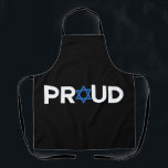 Proud Jewish Hebrew Holiday Proud Jew Religious  Apron<br><div class="desc">Proud Jewish Hebrew Holiday Proud Jew Religious</div>