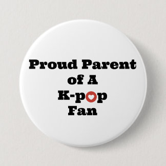 Proud K-Pop Parent 7.5 Cm Round Badge
