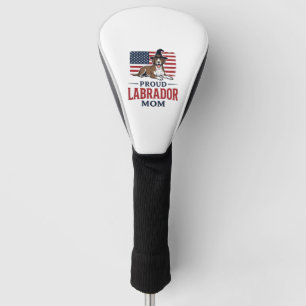 Proud Labrador Mum Patriotic Dog Halloween Shirt D Golf Head Cover