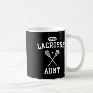 Proud Lacrosse Aunt Cool Lacrosse Player Auntie Fu Coffee Mug