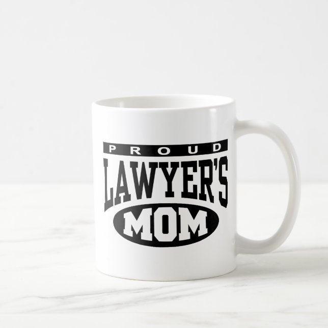 Proud Lawyer's Mum Coffee Mug (Right)
