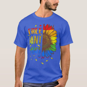 Proud Lgbt Free Aunt Hugs Lgbt Costume Lgbt Gay Pr T-Shirt