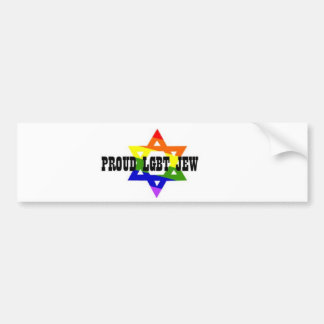 Proud LGBT Jew Bumper Sticker