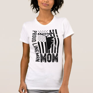 Proud Lineman Mum T-Shirt