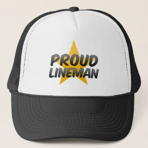 Proud Lineman Trucker Hat