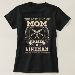 Proud Lineman's Mom T-Shirt