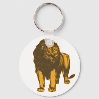 Proud Lion Keychain